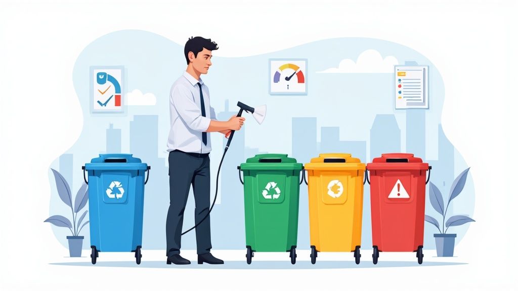 A Clean Sweep: How Disinfectant Wipes Elevate Waste Management Best Practices