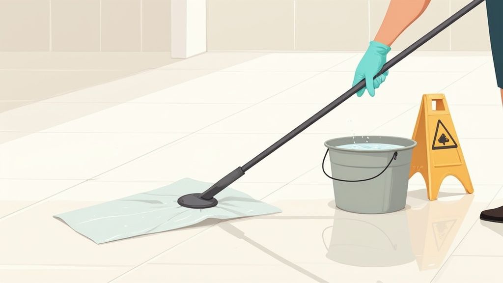 How to Clean a Porcelain Tile Floor The Right Way