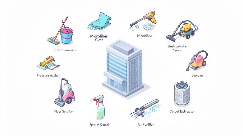10 Essential Types of Cleaning for Commercial & Public Facilities