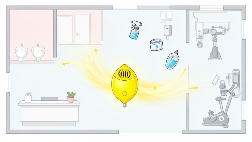 The Power of Clean: How Lemon Scents and Disinfectant Wipes Elevate Your Facility