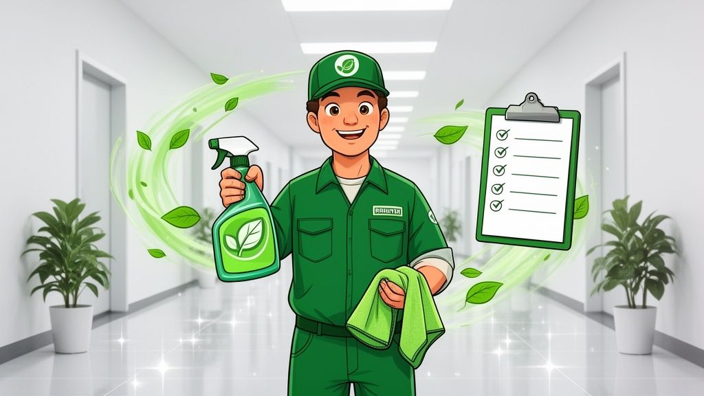 Your Guide to a Green Clean Janitorial Program That Works