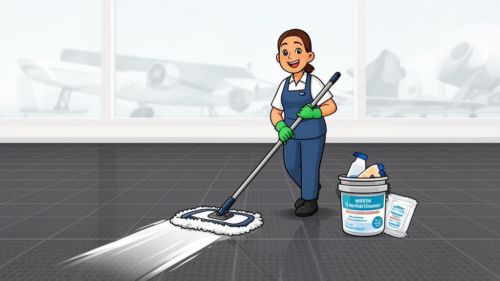 A Complete Guide to Cleaning Rubber Flooring