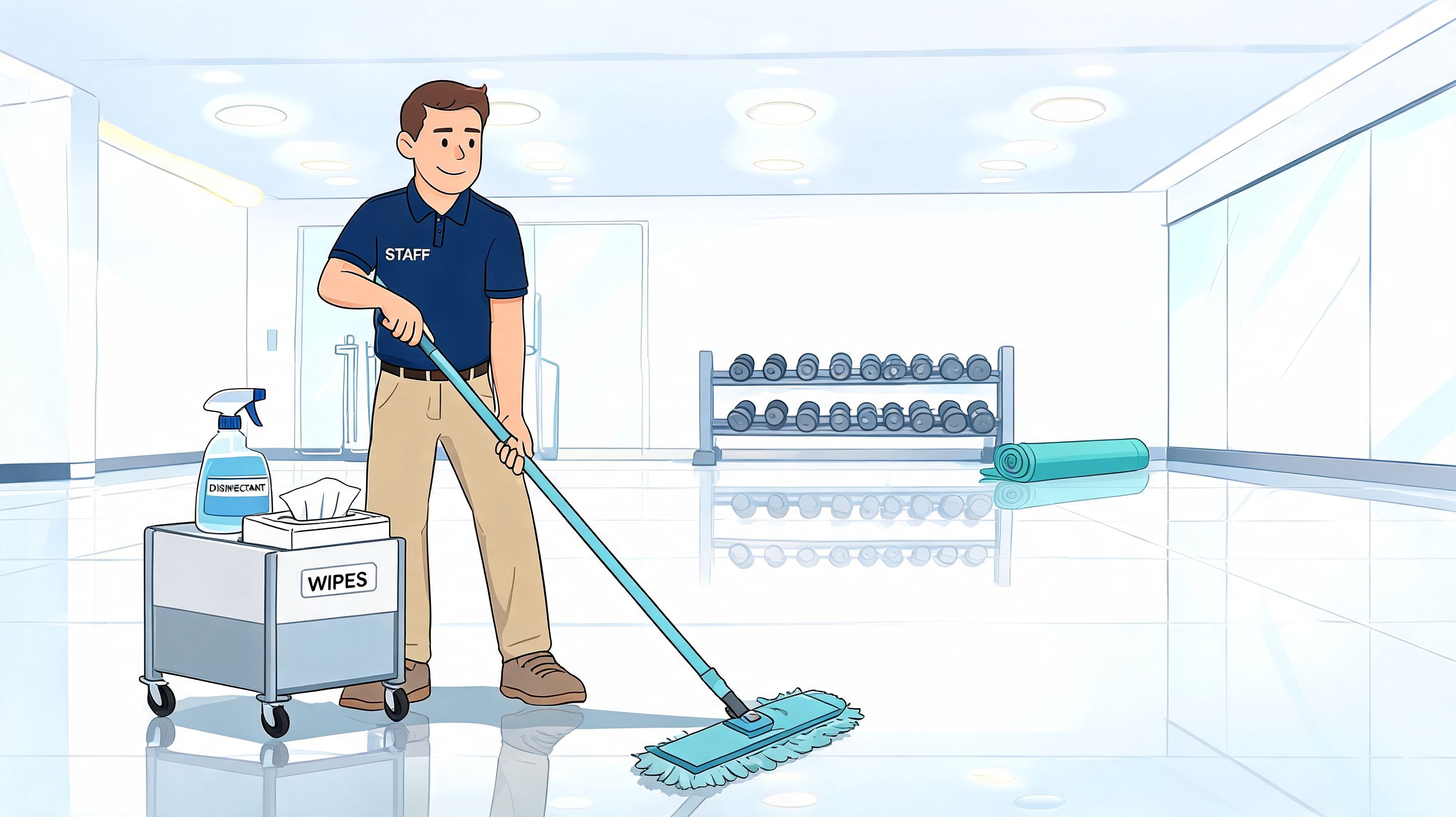Clean Gym Floor: 2026 Guide to Boost ROI & Safety