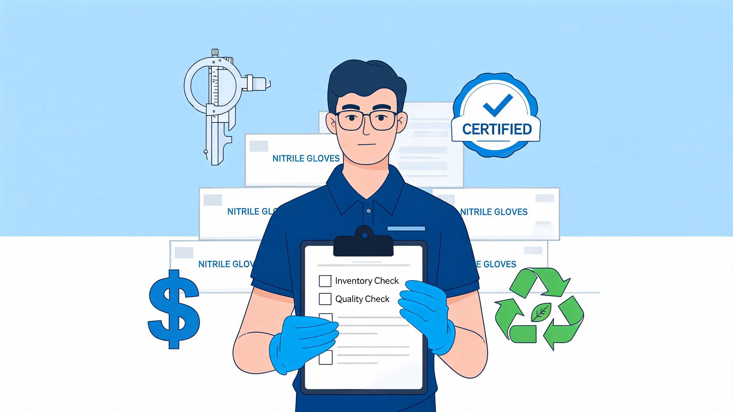 Nitrile Gloves Wholesale: A Buyer’s Guide for Facilities