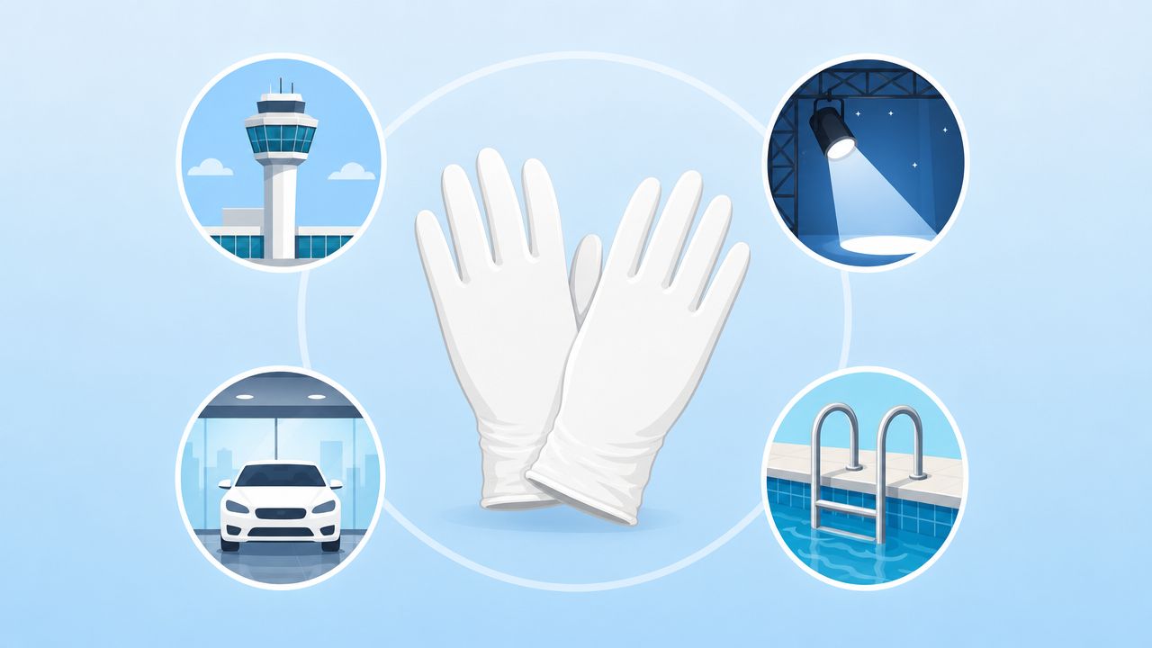 Choosing Latex Gloves White: A Facility Manager’s Guide